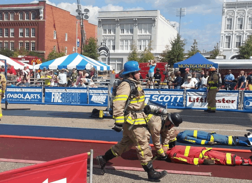 Nationwide firefighting competition